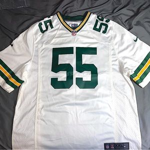 Nike On Field Green Bay Packers Za’Darius Smith #55 NFL Football Jersey Size XXL